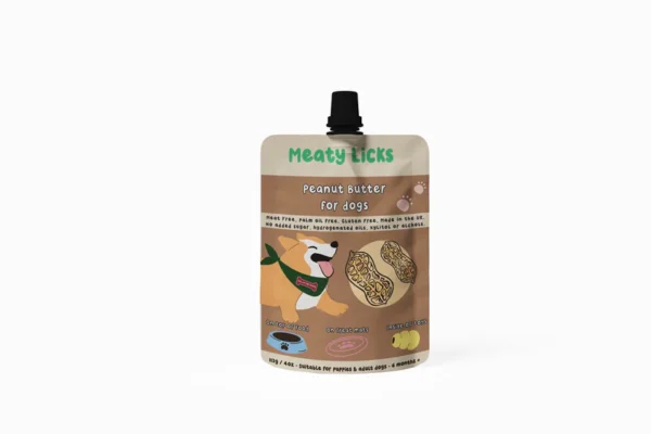 Meaty Licks peanut butter 113g