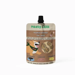 Meaty Licks peanut butter 113g