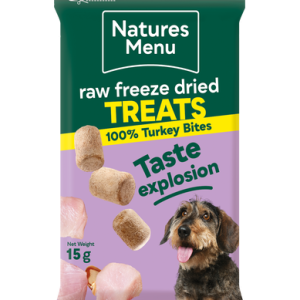Freeze Dried Turkey Bites 15g