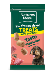 Freeze Dried Beef Bites 15g