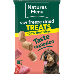 Freeze Dried Beef Bites 15g