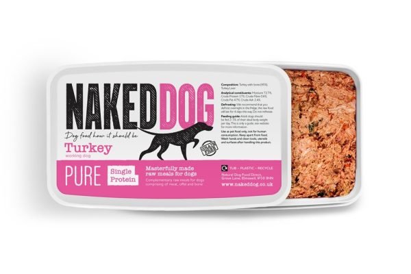 Naked dog raw Turkey