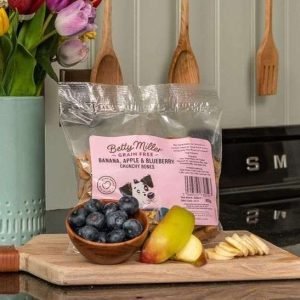 BETTY MILLER GRAIN FREE BANANA, APPLE & BLUEBERRY BONES