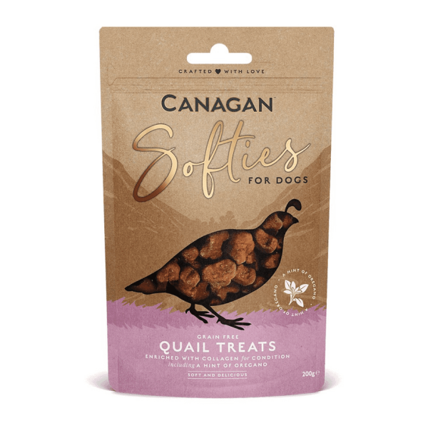 DOG TREATS QUAIL SOFTIES FOR PUPPIES & ADULTS
