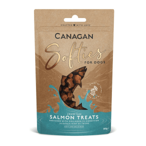 DOG TREATS SALMON SOFTIES FOR PUPPIES & ADULTS