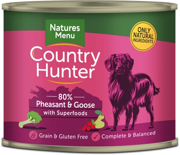 Country Hunter Pheasant and Goose with Superfoods 600g